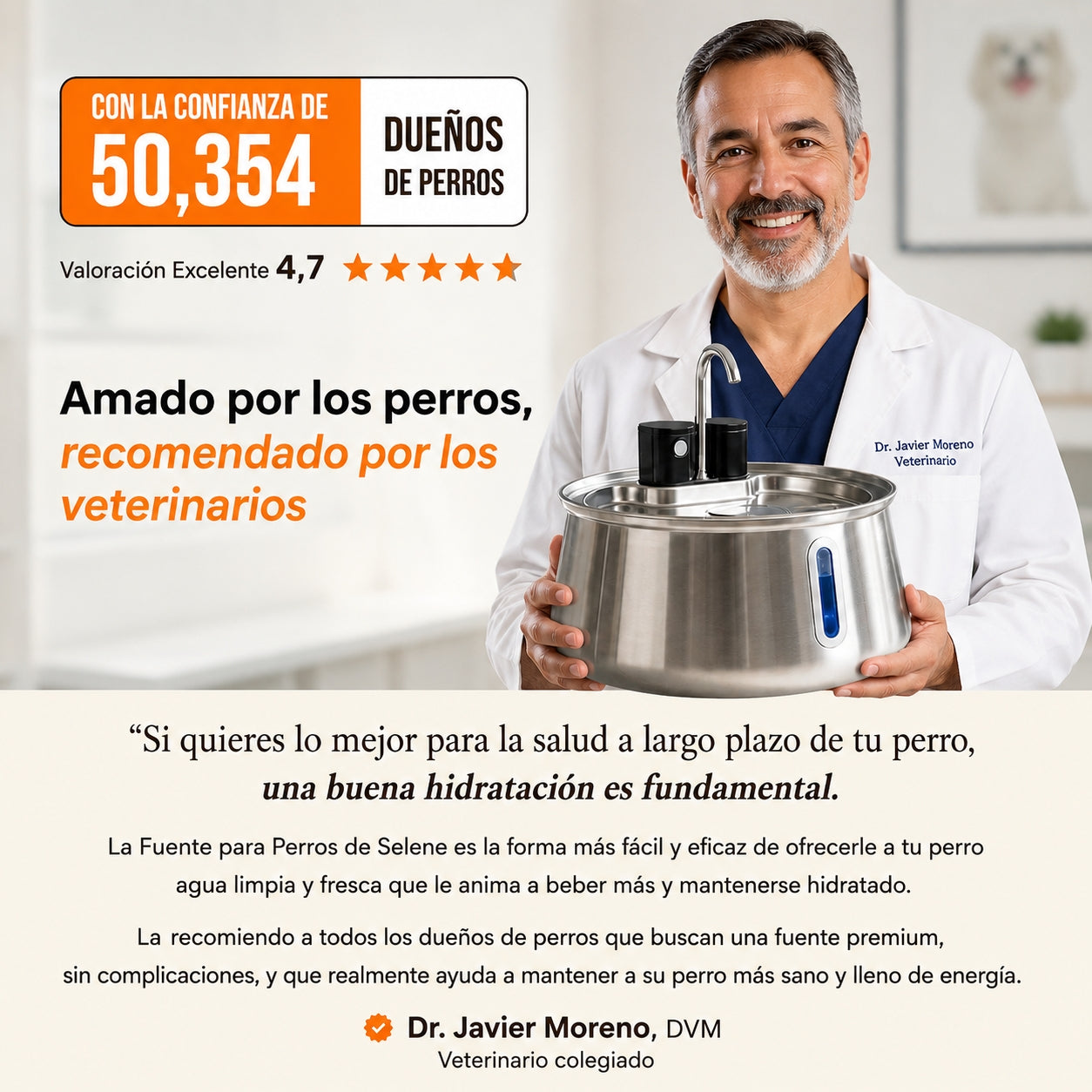 AQUA PET™ Fuente Automática para Perros