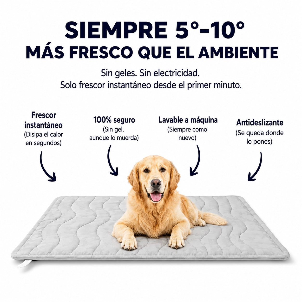 BRISA COOL™ esterilla refrescante para perros.